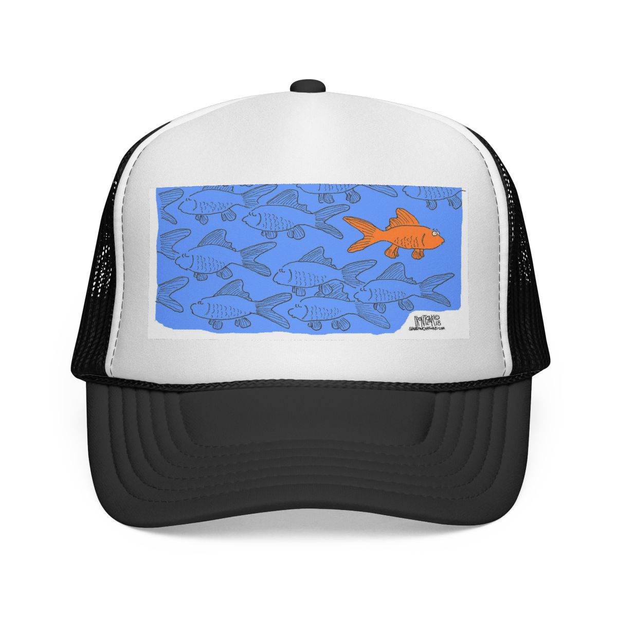 Sparrow Cartoons Hat Fish